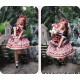 Star Fantasy Sweet Cherry JSK and OP(Reservation/5 Colours/Full Payment Without Shipping)